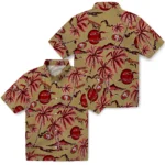 San Francisco 49ers Hawaiian Shirt – Palm Sunset