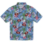 San Francisco 49ers Hawaiian Shirt – Pineapple Bouquet