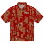 San Francisco 49ers Hawaiian Shirt – Turtle Lines