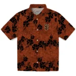 San Francisco Giants Hawaiian Shirt – 50th State Flower