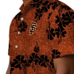 San Francisco Giants Hawaiian Shirt – 50th State Flower