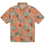 San Francisco Giants Hawaiian Shirt – Anthurium Overlay