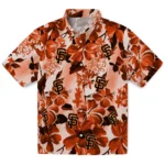 San Francisco Giants Hawaiian Shirt – Hibiscus Arrangement