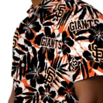 San Francisco Giants Hawaiian Shirt – Hibiscus Overlay