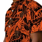 San Francisco Giants Hawaiian Shirt – Monstera Layer