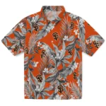 San Francisco Giants Hawaiian Shirt – Palm Leaves