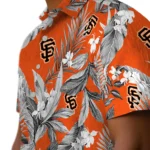 San Francisco Giants Hawaiian Shirt – Palm Leaves