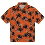 San Francisco Giants Hawaiian Shirt – Palm Tree Motif