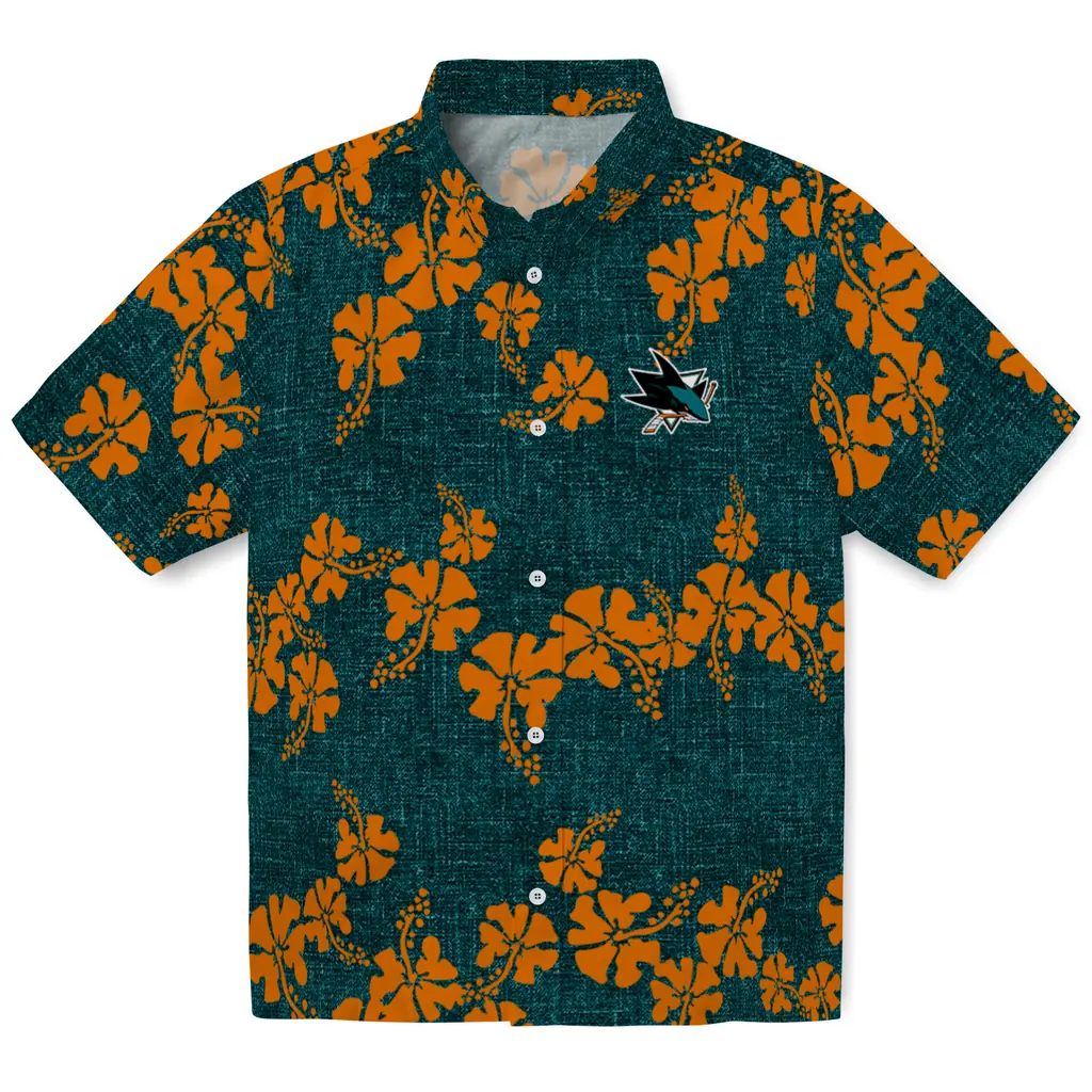 San Jose Sharks Hawaiian Shirts