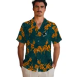 San Jose Sharks Hawaiian Shirt – 50th State Flower