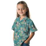 San Jose Sharks Hawaiian Shirt – Anthurium Overlay