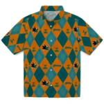 San Jose Sharks Hawaiian Shirt – Golfing Plaid