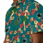San Jose Sharks Hawaiian Shirt – Hawaiian Girls Design