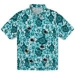 San Jose Sharks Hawaiian Shirt – Hibiscus Blooms