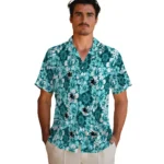 San Jose Sharks Hawaiian Shirt – Hibiscus Blooms