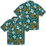 San Jose Sharks Hawaiian Shirt – Hibiscus Flower Design