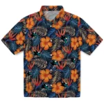 San Jose Sharks Hawaiian Shirt – Hibiscus Foliage