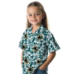 San Jose Sharks Hawaiian Shirt – Hibiscus Motif