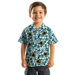 San Jose Sharks Hawaiian Shirt – Hibiscus Motif