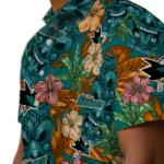 San Jose Sharks Hawaiian Shirt – Hibiscus Tiki Jungle