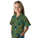 San Jose Sharks Hawaiian Shirt – Leaf Outline