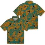 San Jose Sharks Hawaiian Shirt – Monstera Layer