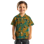 San Jose Sharks Hawaiian Shirt – Monstera Layer