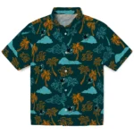 San Jose Sharks Hawaiian Shirt – Palm And Clouds