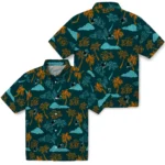 San Jose Sharks Hawaiian Shirt – Palm And Clouds
