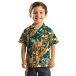 San Jose Sharks Hawaiian Shirt – Palm Leaves