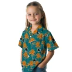 San Jose Sharks Hawaiian Shirt – Palm Tree Motif