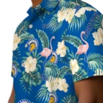 San Jose State Spartans Hawaiian Shirt – Flamingo and Hibiscus