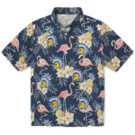 San Jose State Spartans Hawaiian Shirt – Flamingo Hibiscus