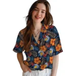 San Jose State Spartans Hawaiian Shirt – Hibiscus Foliage