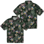 San Jose State Spartans Hawaiian Shirt – Hibiscus Leaves Pattern