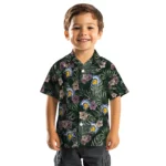 San Jose State Spartans Hawaiian Shirt – Hibiscus Leaves Pattern