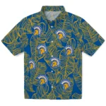 San Jose State Spartans Hawaiian Shirt – Leaf Outline