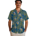 San Jose State Spartans Hawaiian Shirt – Leaf Outline