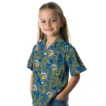 San Jose State Spartans Hawaiian Shirt – Leaf Outline