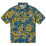 San Jose State Spartans Hawaiian Shirt – Monstera Layer