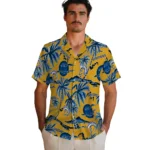 San Jose State Spartans Hawaiian Shirt – Palm Sunset