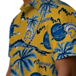 San Jose State Spartans Hawaiian Shirt – Palm Sunset