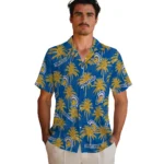 San Jose State Spartans Hawaiian Shirt – Palm Tree Motif