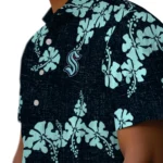Seattle Kraken Hawaiian Shirt – 50th State Flower