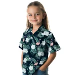 Seattle Kraken Hawaiian Shirt – Flamingo and Hibiscus