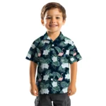 Seattle Kraken Hawaiian Shirt – Flamingo and Hibiscus