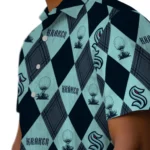 Seattle Kraken Hawaiian Shirt – Golfing Plaid