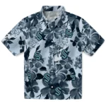 Seattle Kraken Hawaiian Shirt – Hibiscus Arrangement