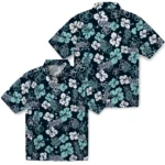 Seattle Kraken Hawaiian Shirt – Hibiscus Flower Design