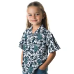 Seattle Kraken Hawaiian Shirt – Hibiscus Motif